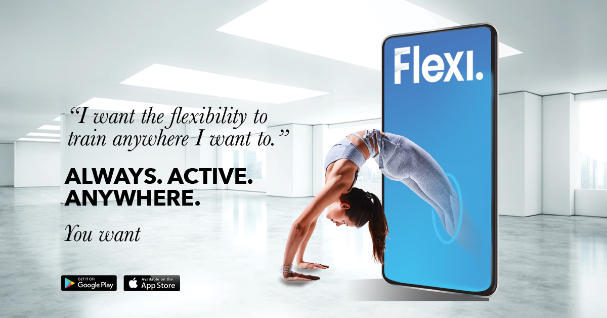 Flexi fitness app campaign
