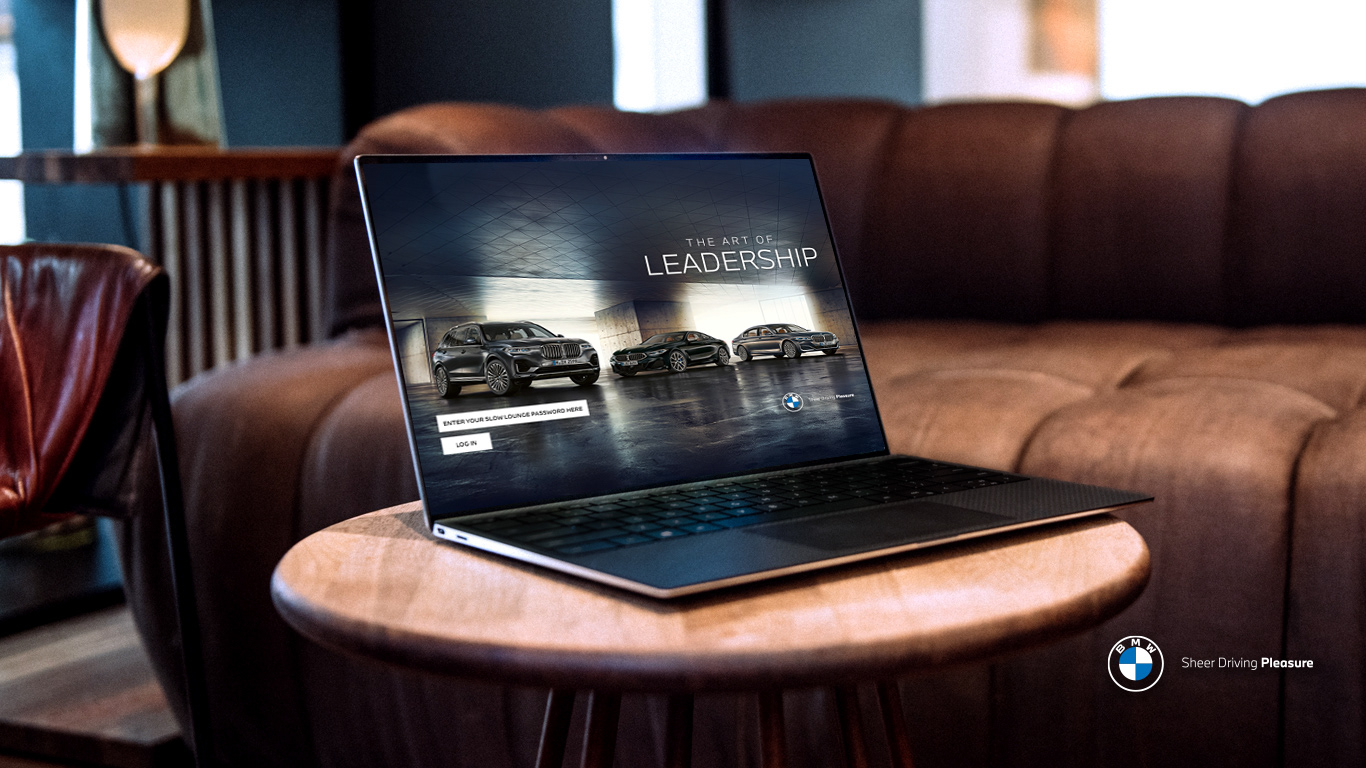 BMW Art of Leadership lounge experience
